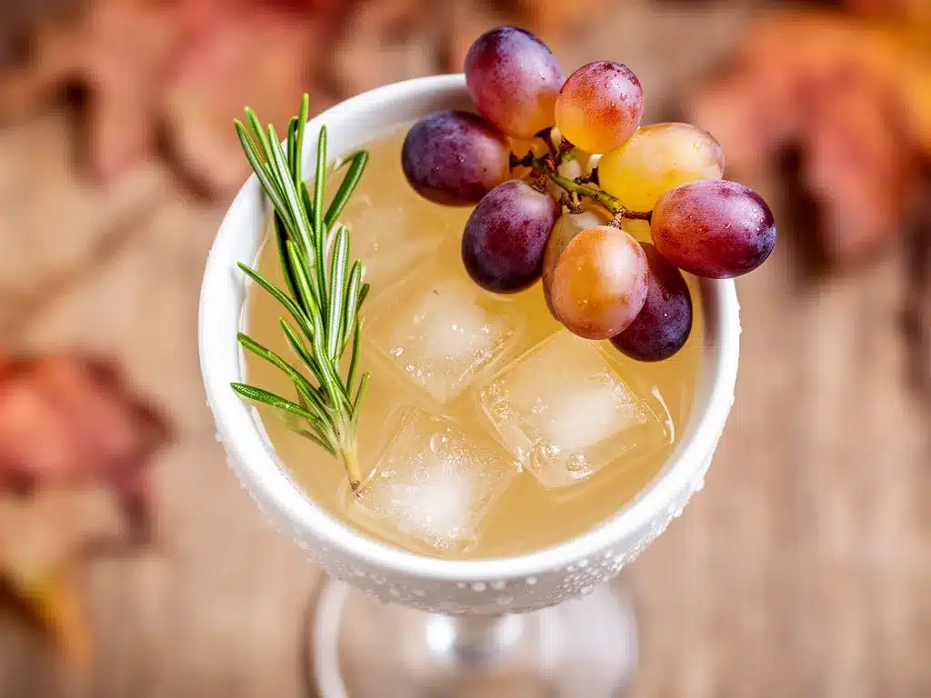 Alkoholfreier Herbstlicher Traubenmost Cocktail: 3 Perfekte Rezepte 4 alkoholfreier Herbstlicher Traubenmost Cocktail preparation steps