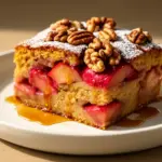 Apfel-Nuss-Kuchen ohne Zucker - featured image