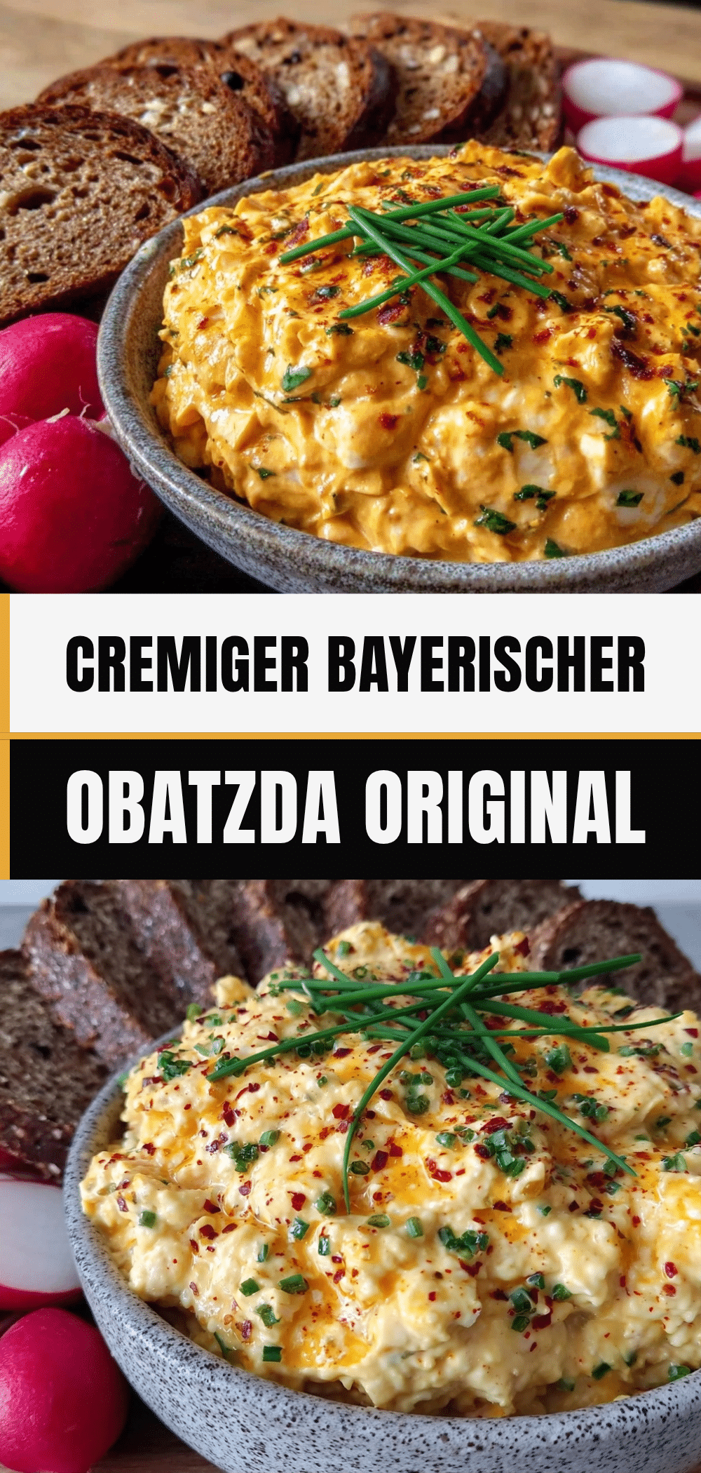 Bayerischer Obatzda: 5 min cremiger Käseaufstrich 5 Bayerischer Obatzda recipe