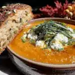 cremige Erntedank Kürbissuppe - featured image