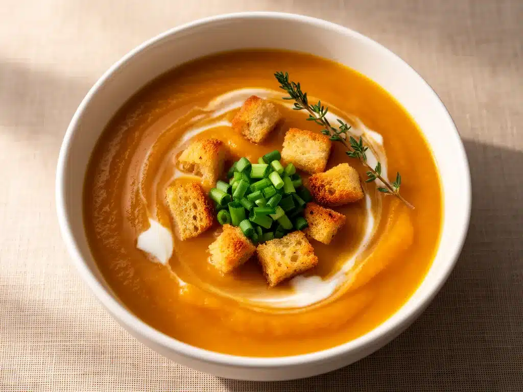 Cremige Kartoffel-Kürbis-Suppe: Einfach & Perfekt 4 Cremige Kartoffel-Kürbis-Suppe preparation steps