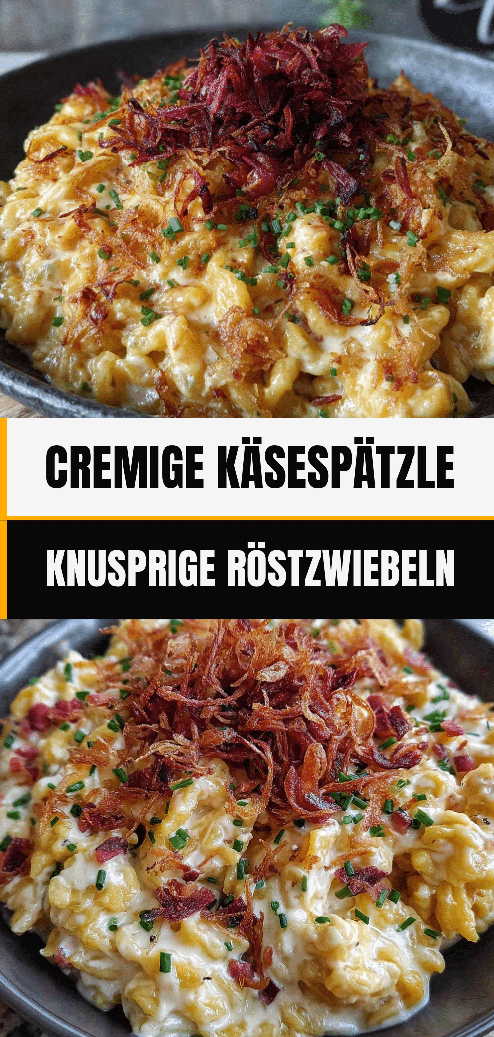 Cremige Käsespätzle mit Röstzwiebeln: Das perfekte Rezept 5 Cremige Käsespätzle mit Röstzwiebeln recipe