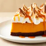 Cremige Kürbis-Baiser-Torte - featured image
