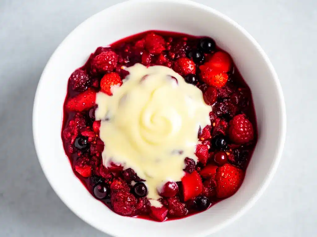 Cremige Rote Grütze: Bestes Rezept mit Vanillesauce 4 Cremige Rote Grütze mit Vanillesauce preparation steps