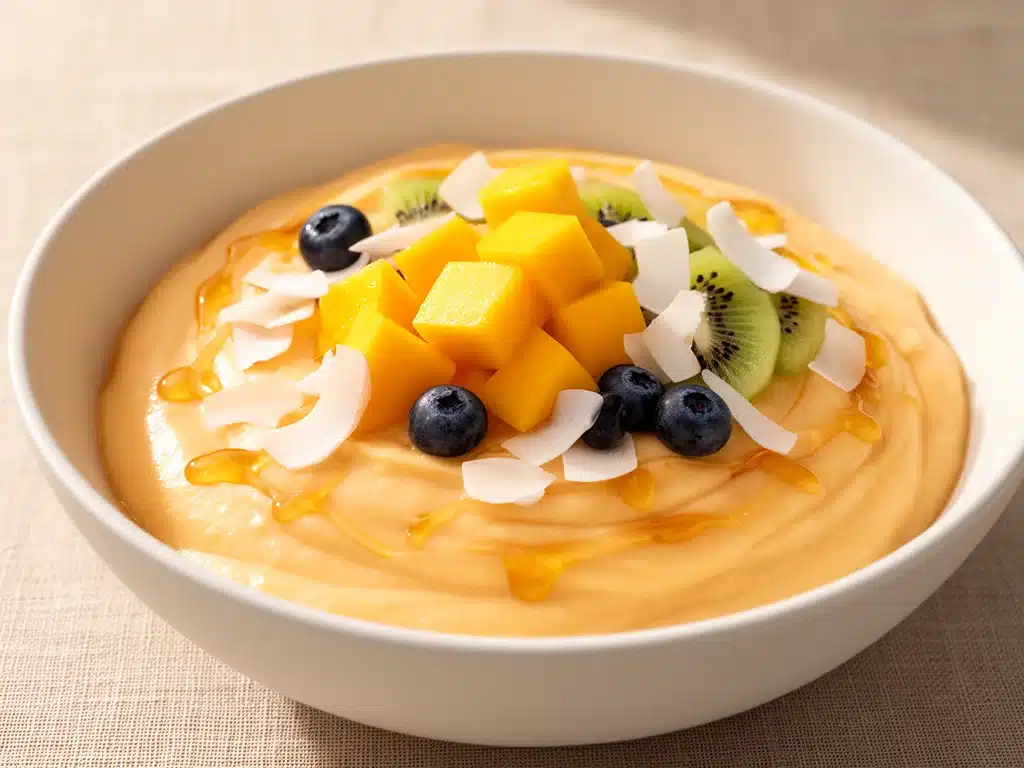 cremige Tropical Smoothie-Bowl - featured image