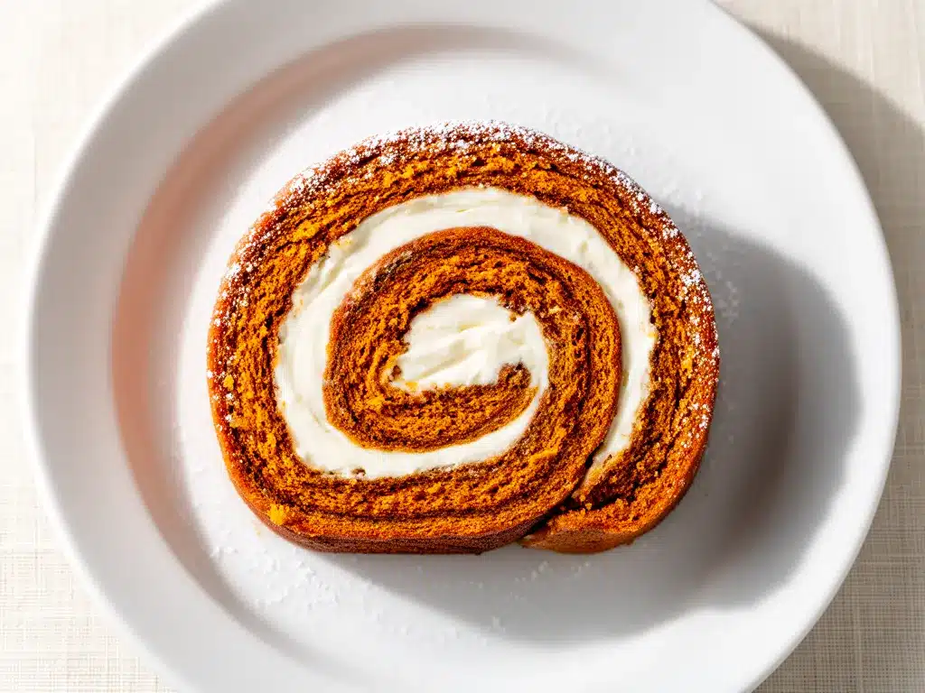 Cremige Zimt-Kürbis-Rolle: Das perfekte Herbst-Dessert 4 Cremige Zimt-Kürbis-Rolle preparation steps