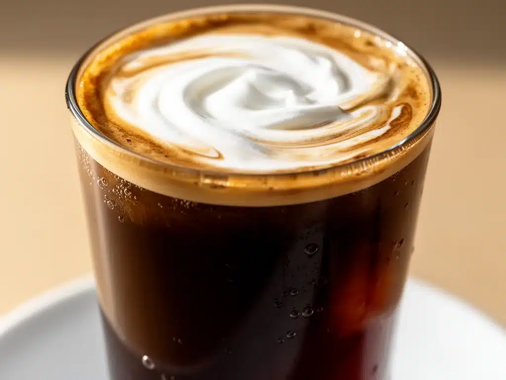 cremiger Cold Brew Kaffee mit Vanille - featured image