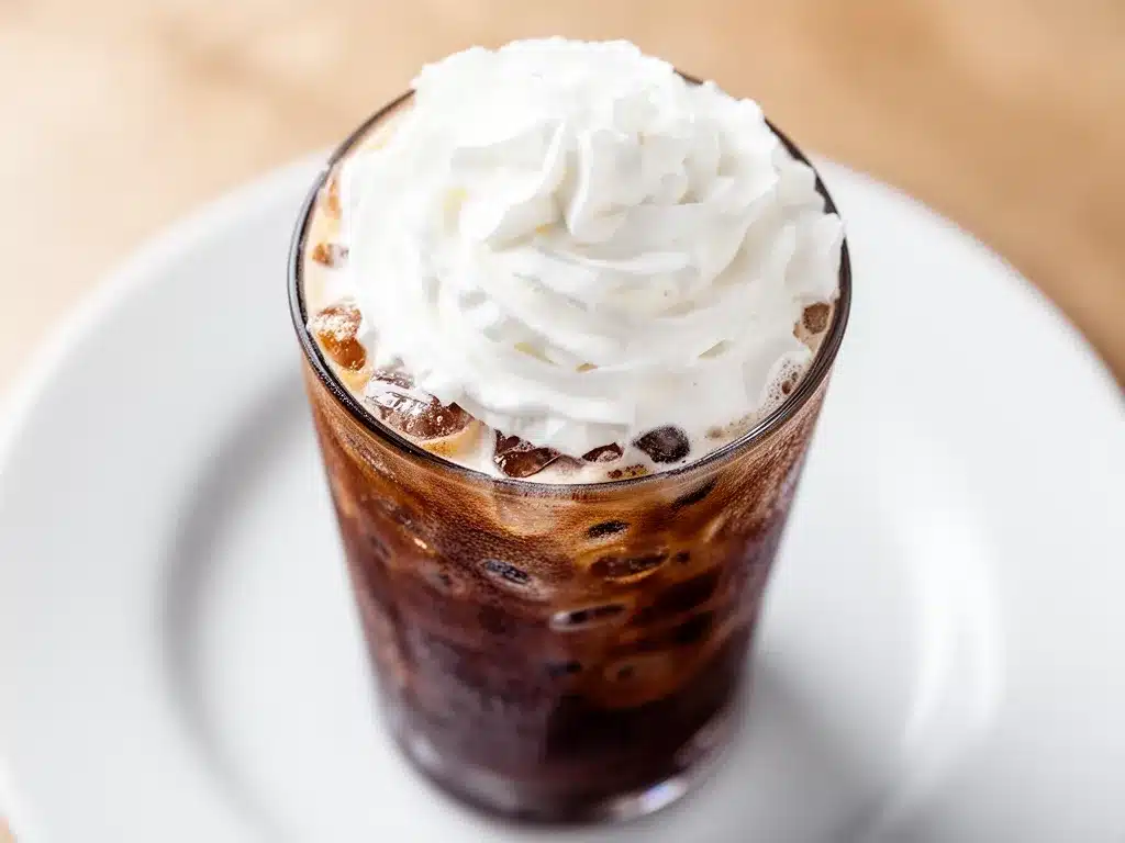 Cremiger Kaffee-Frappé mit Sahne: Das perfekte Rezept 4 cremiger Kaffee-Frappé mit Sahne preparation steps