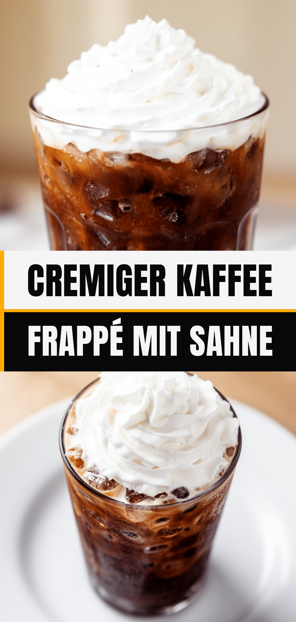 Cremiger Kaffee-Frappé mit Sahne: Das perfekte Rezept 5 cremiger Kaffee-Frappé mit Sahne recipe