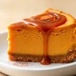 Cremiger Kürbis-Karamell-Käsekuchen - featured image