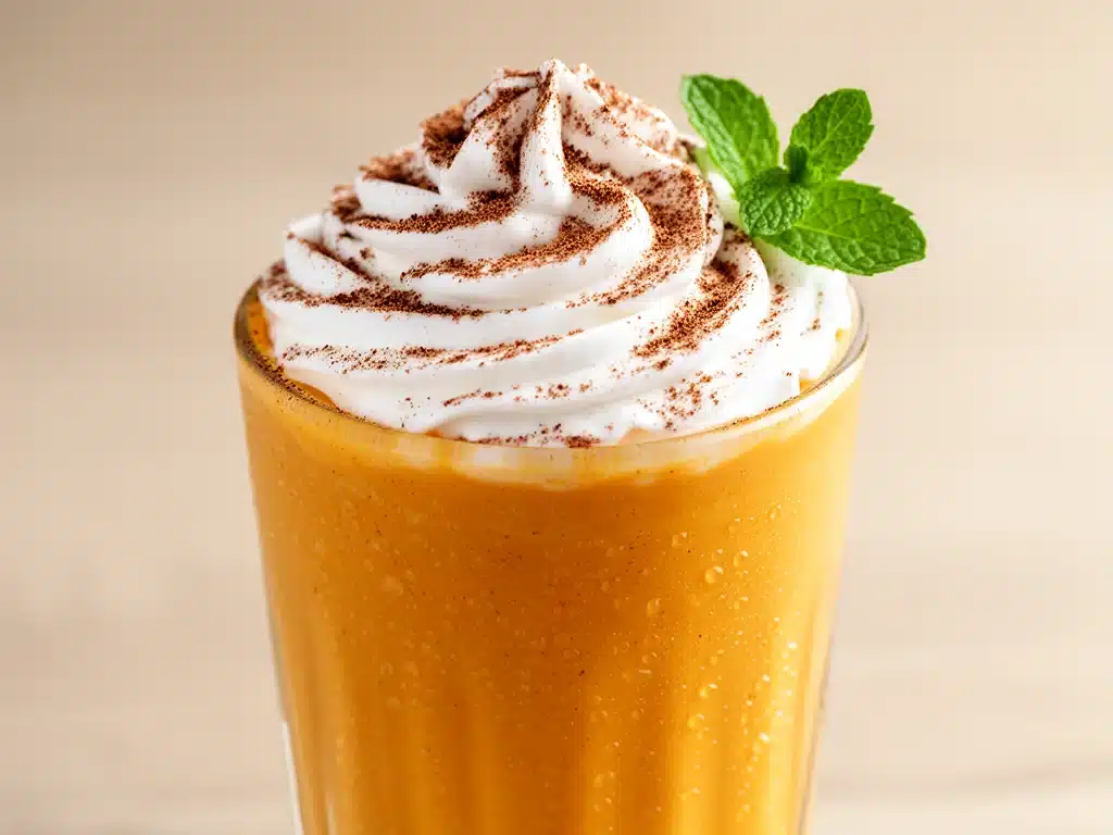 Cremiger Kürbisgewürz-Milchshake - featured image