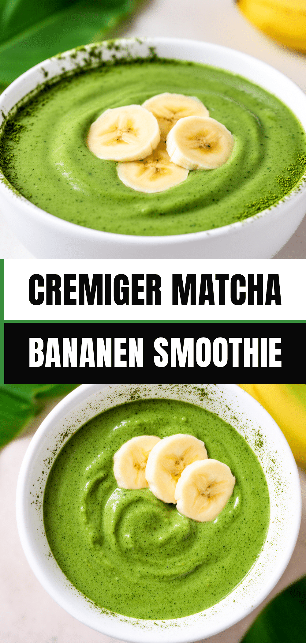 Cremiger Matcha-Smoothie mit Banane: Das perfekte Rezept 5 Cremiger Matcha-Smoothie mit Banane recipe