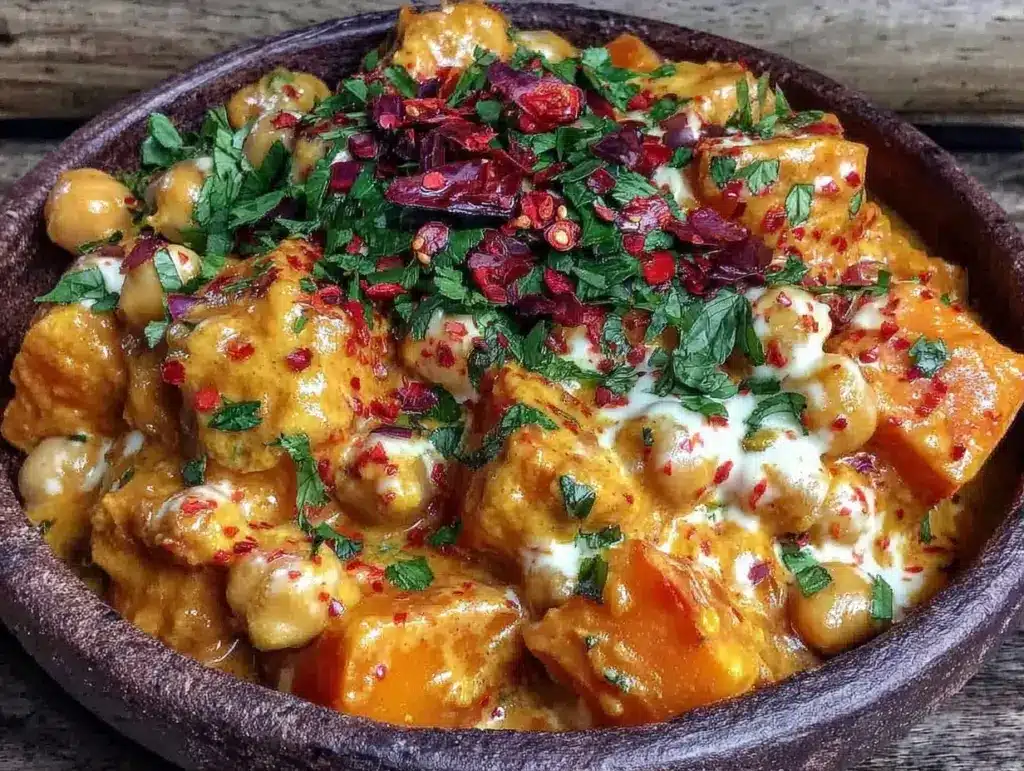 Cremiges Kürbis-Curry - featured image