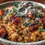 cremiges Kürbisrisotto - featured image