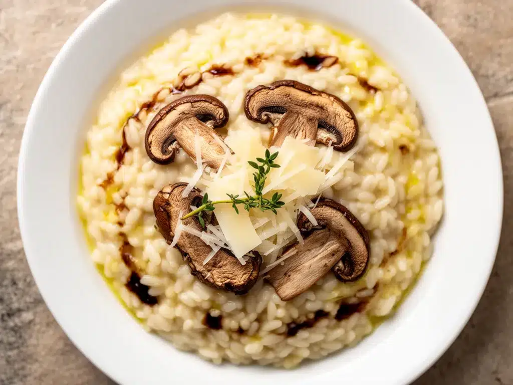 Cremiges Steinpilz Risotto: Das beste Rezept in 30 Min 4 cremiges Steinpilz Risotto preparation steps