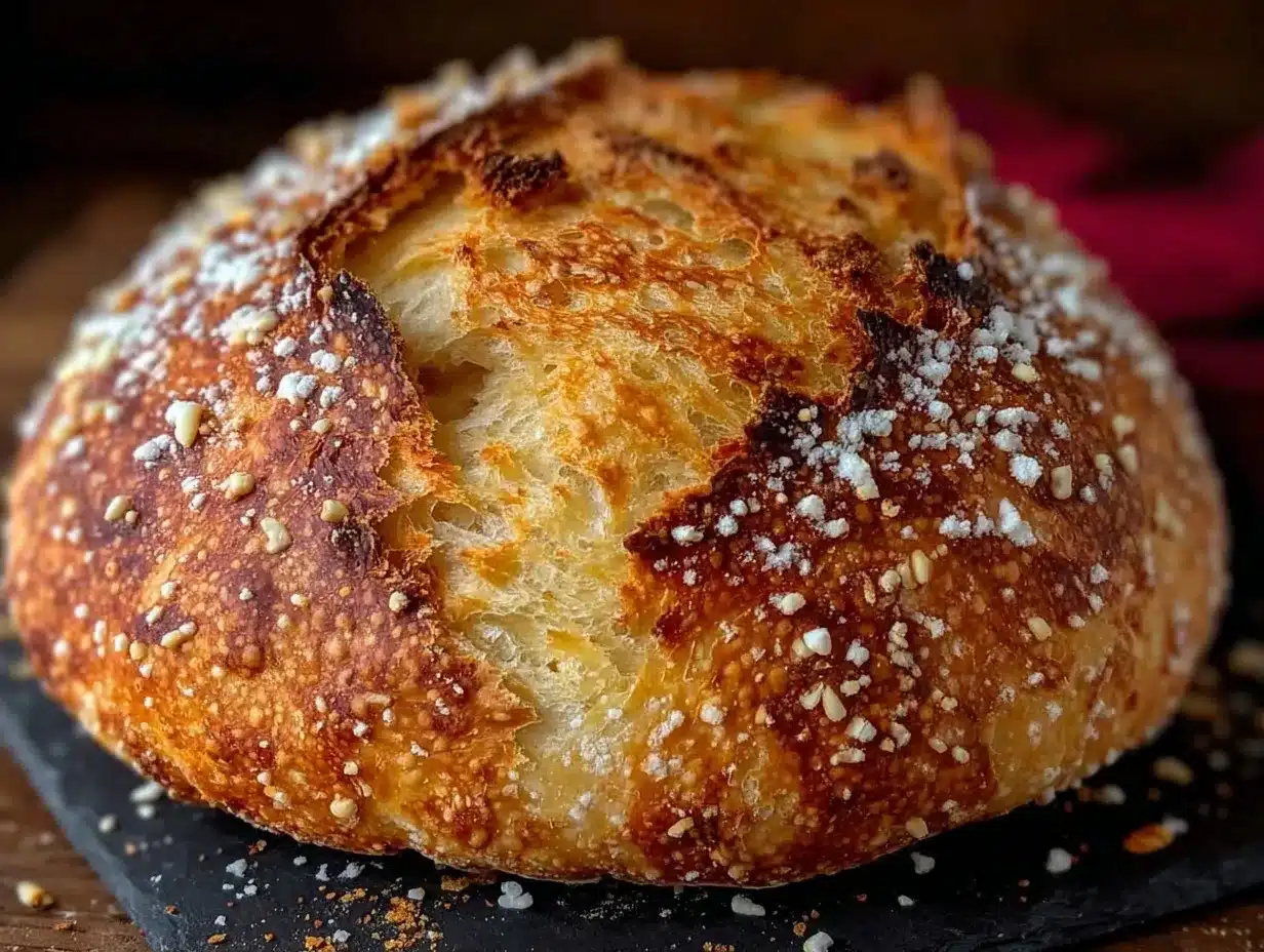 Einfaches Sauerteigbrot: Das beste rezept für Anfänger 4 einfaches Sauerteigbrot preparation steps