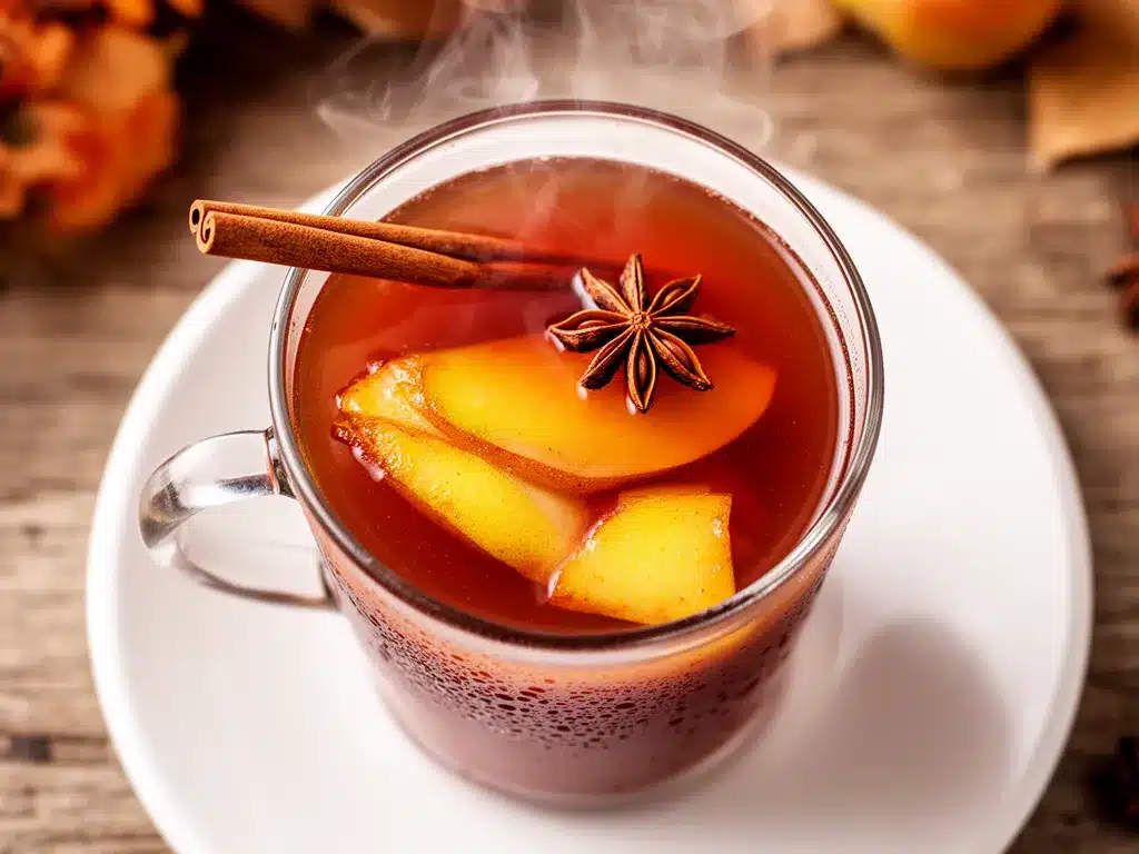 Erntedank Birnen Punsch: Der beste 15-Minuten Herbstpunsch 4 Erntedank Birnen Punsch preparation steps