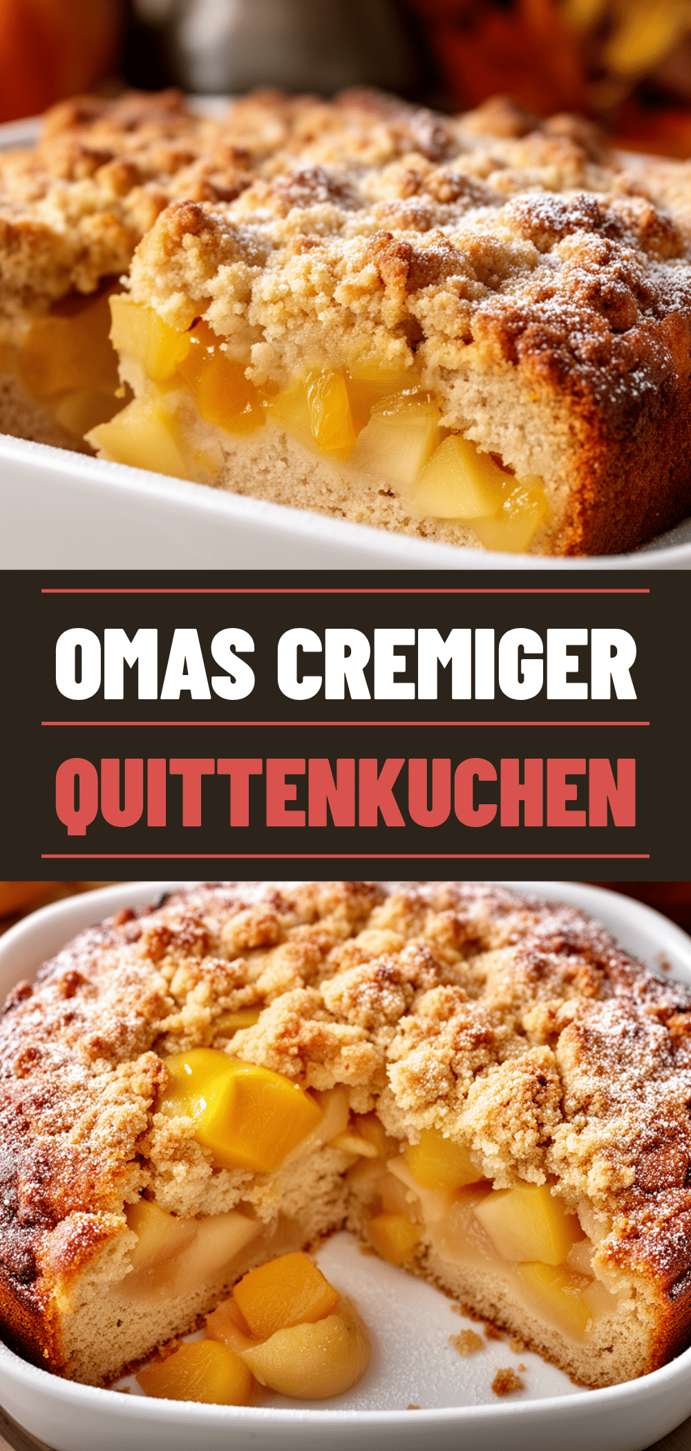 Erntedank Quittenkuchen mit Streusel: Omas Bestes Rezept 5 Erntedank Quittenkuchen mit Streusel recipe