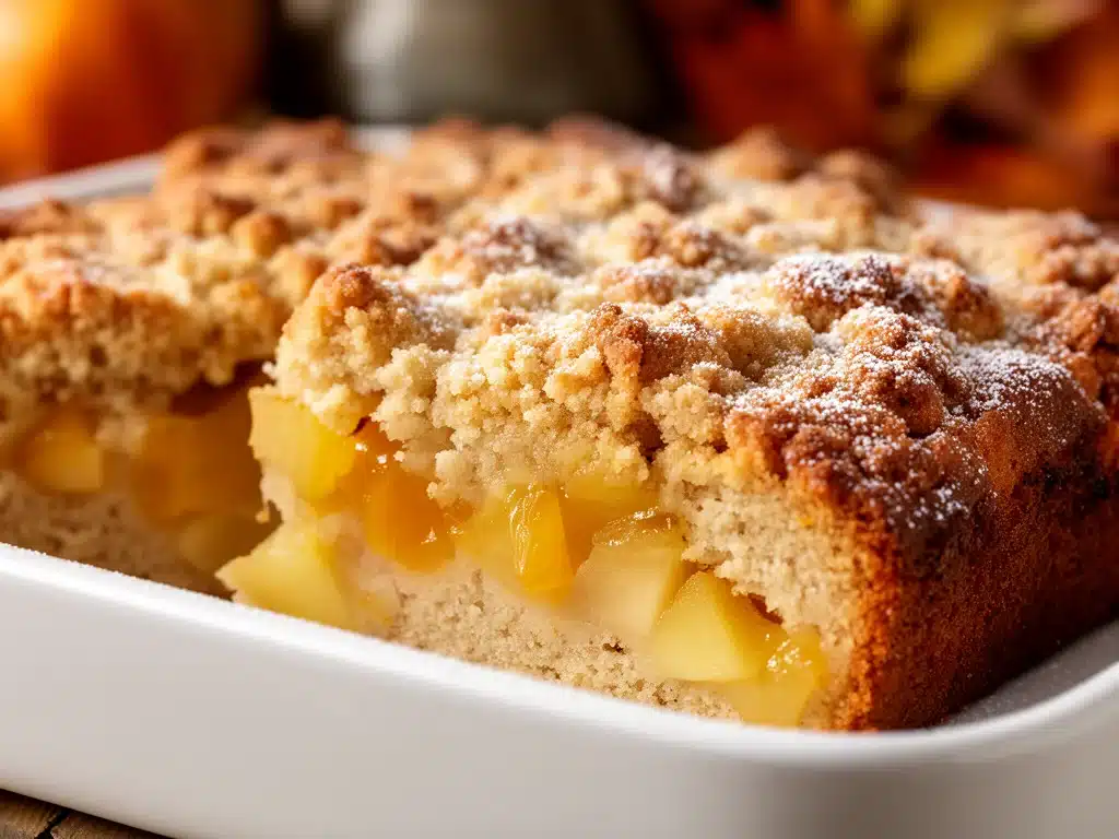 Erntedank Quittenkuchen mit Streusel - featured image