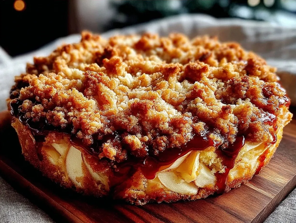 Erntedankfest Apfelkuchen mit Streuseln: 5 Einfache Herbstrezepte 4 Erntedankfest Apfelkuchen mit Streuseln preparation steps