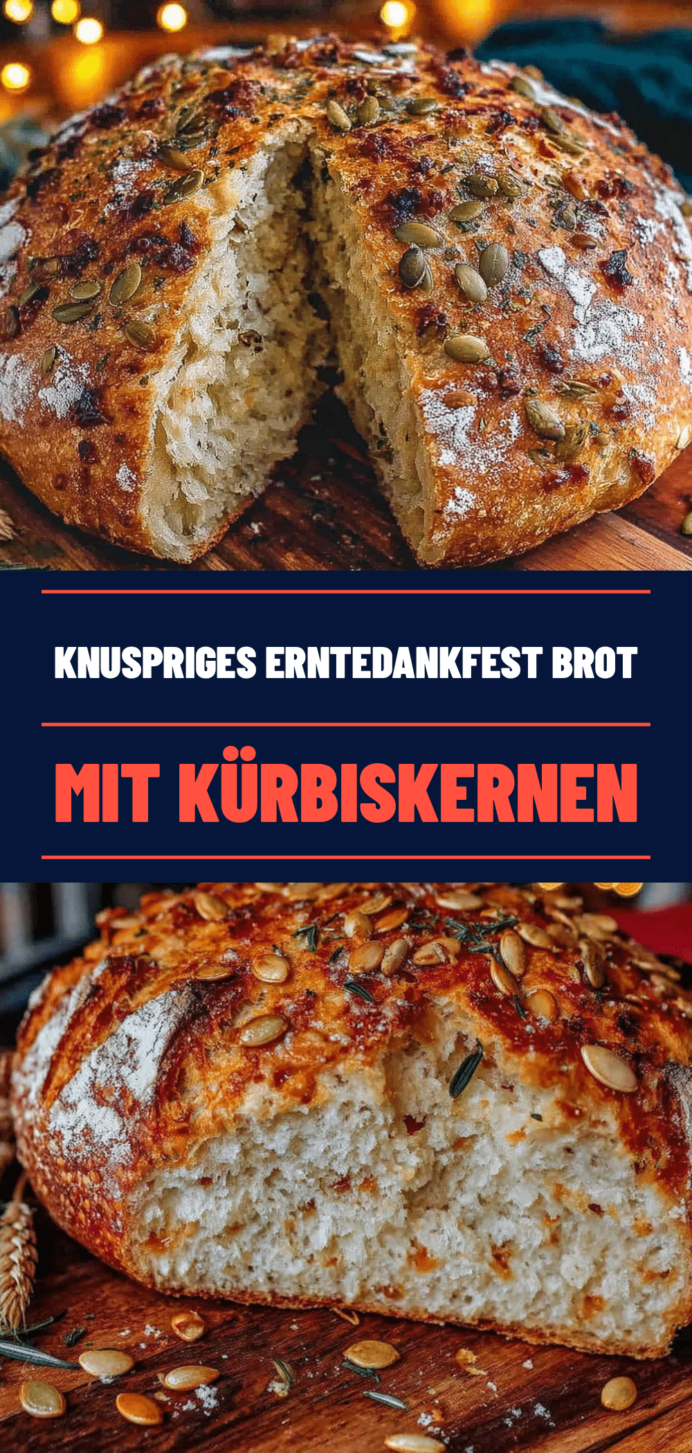 Erntedankfest Brot: 5-Schritte Herbstbrot mit Kürbiskernen 5 Erntedankfest Brot mit Kürbiskernen recipe
