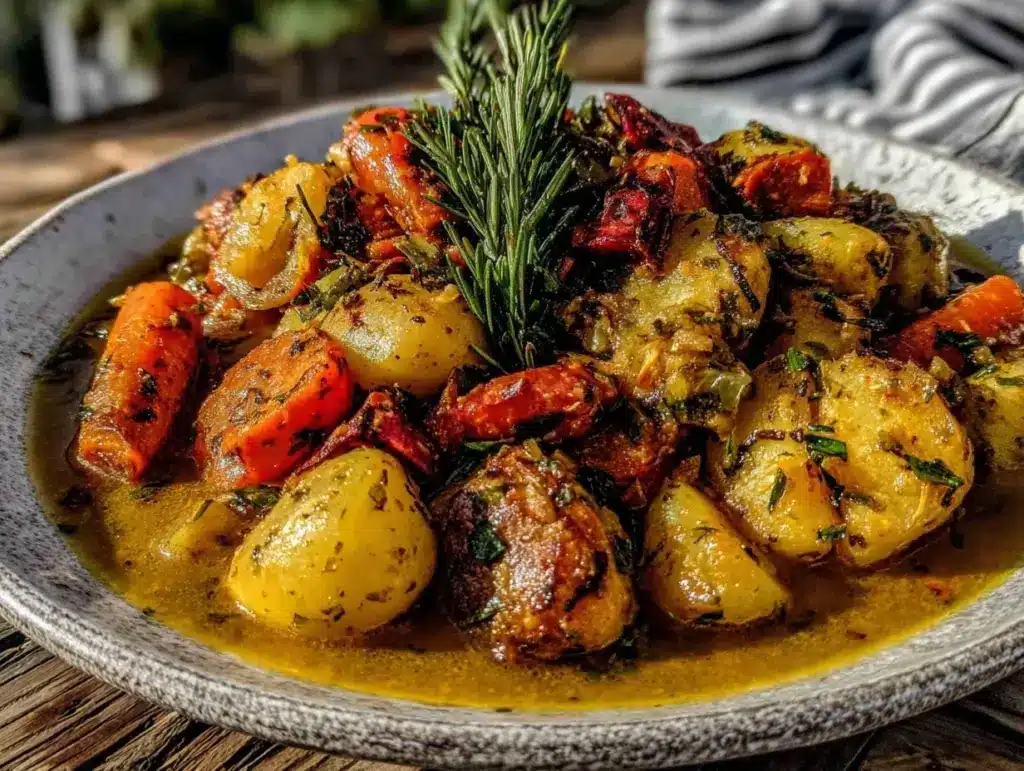 Erntedankfest Gemüseeintopf mit Wurzelgemüse - featured image