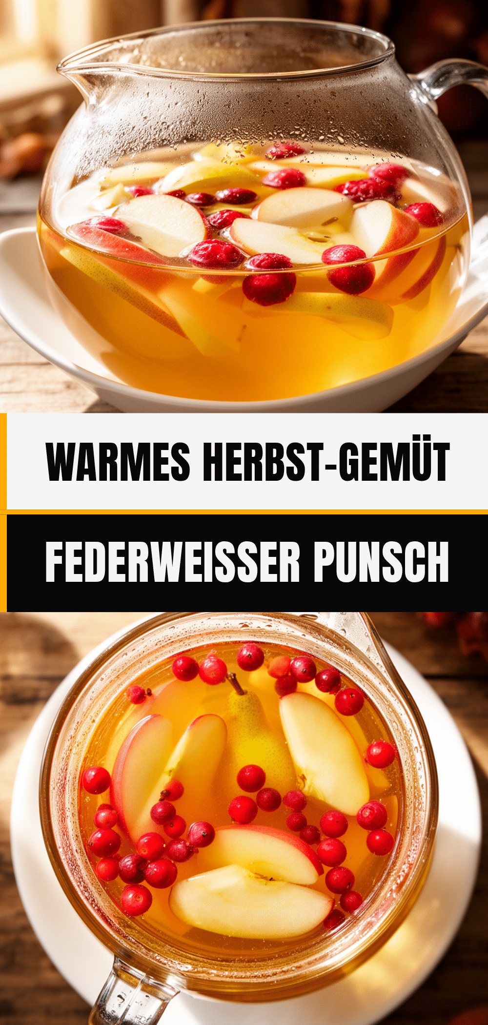 Herbstlicher Federweisser Punsch: Perfekt & Einfach 5 Federweisser Punsch recipe