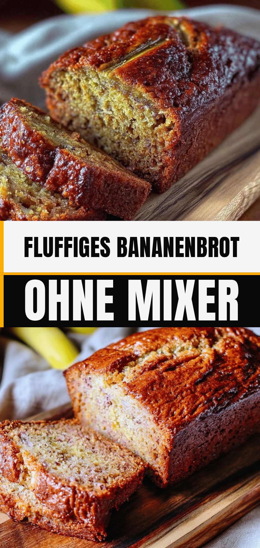 Fluffiges Bananenbrot ohne Mixer: Das perfekte, schnelle Rezept 5 Fluffiges Bananenbrot ohne Mixer recipe