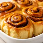 Fluffy Kürbis-Zimtschnecken - featured image