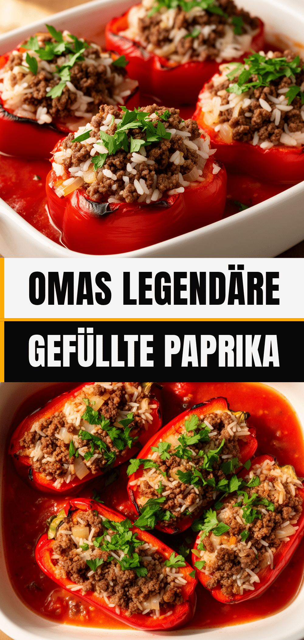 Gefüllte Paprika: 5 einfache Omas Rezepte 5 Gefüllte Paprika Omas Rezept recipe