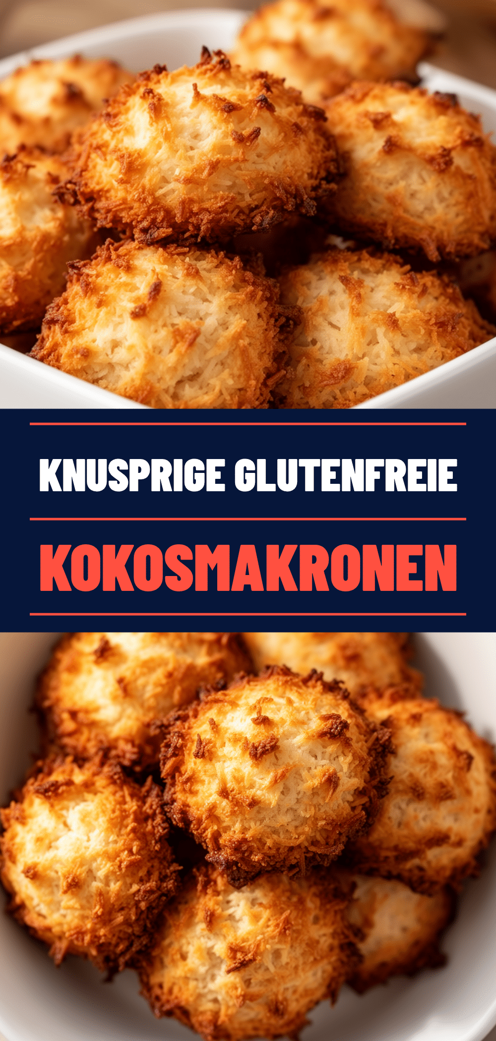 Glutenfreie Kokosmakronen: 3 Zutaten, Einfach & Knusprig 5 Glutenfreie Kokosmakronen recipe