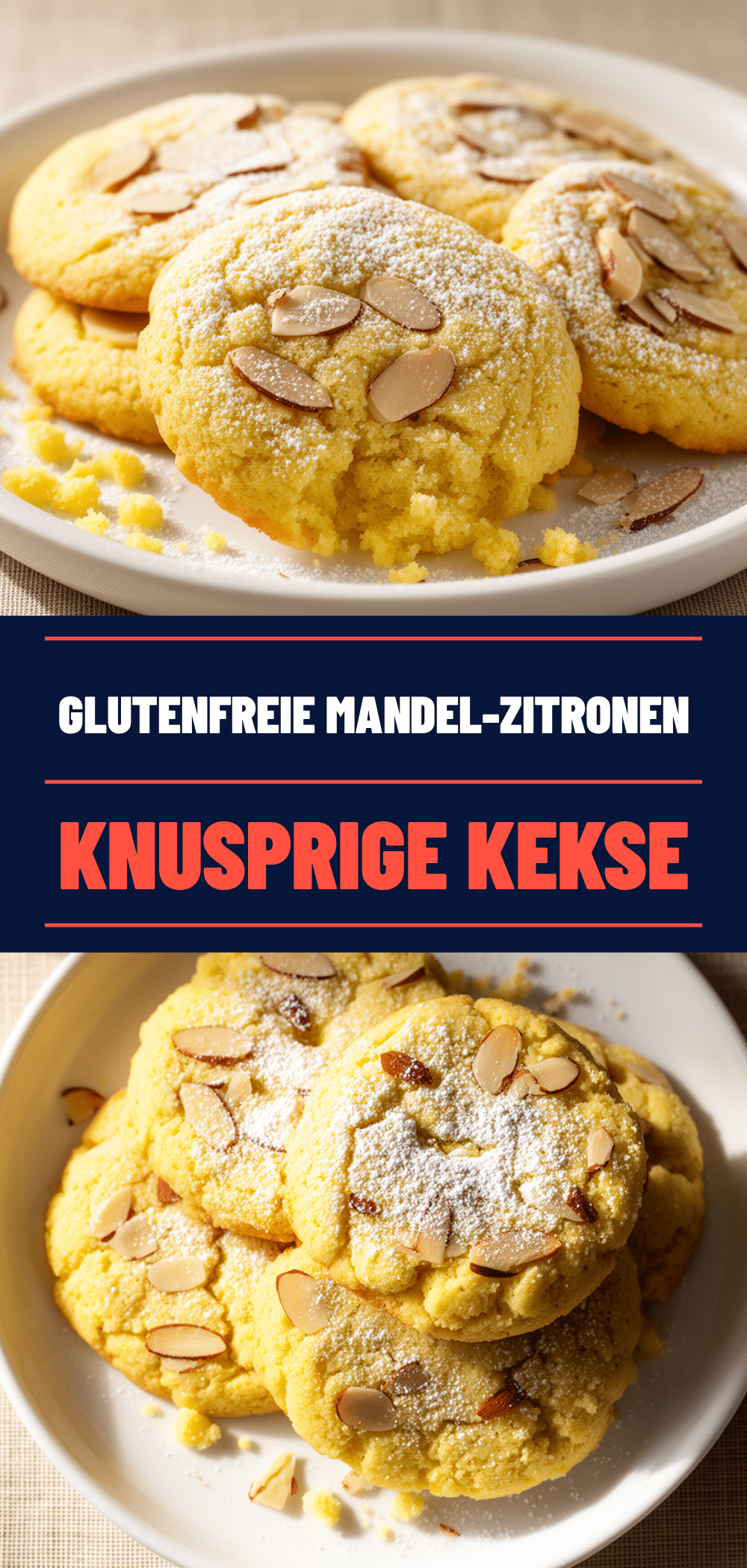 Glutenfreie Mandel-Zitronen-Kekse: Bestes Glutenfreies Rezept 5 Glutenfreie Mandel-Zitronen-Kekse recipe