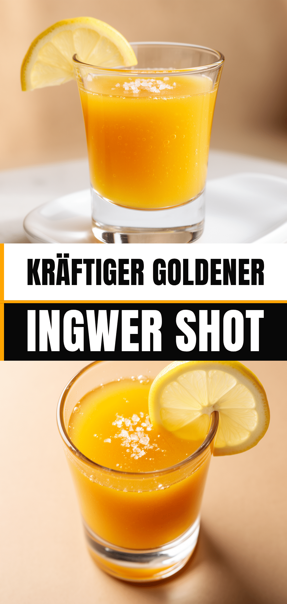 Goldener Ingwer-Shot: 5 Min Immunbooster-Rezept 5 Goldener Ingwer-Shot recipe
