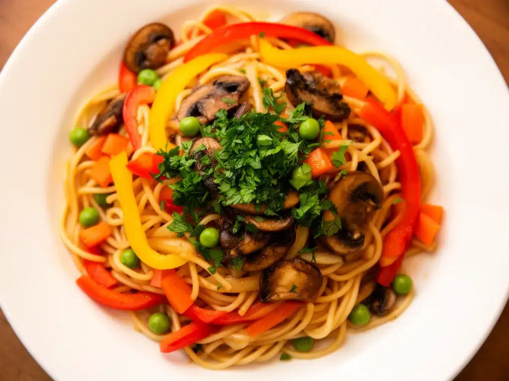 Günstige Gemüsepasta in der Pfanne: 5-Euro Budget-Mahlzeit 4 Günstige Gemüsepasta in der Pfanne preparation steps