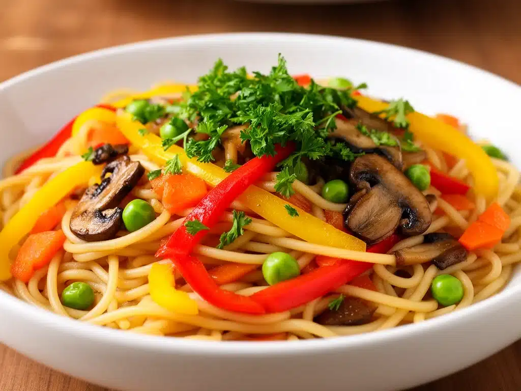 Günstige Gemüsepasta in der Pfanne - featured image