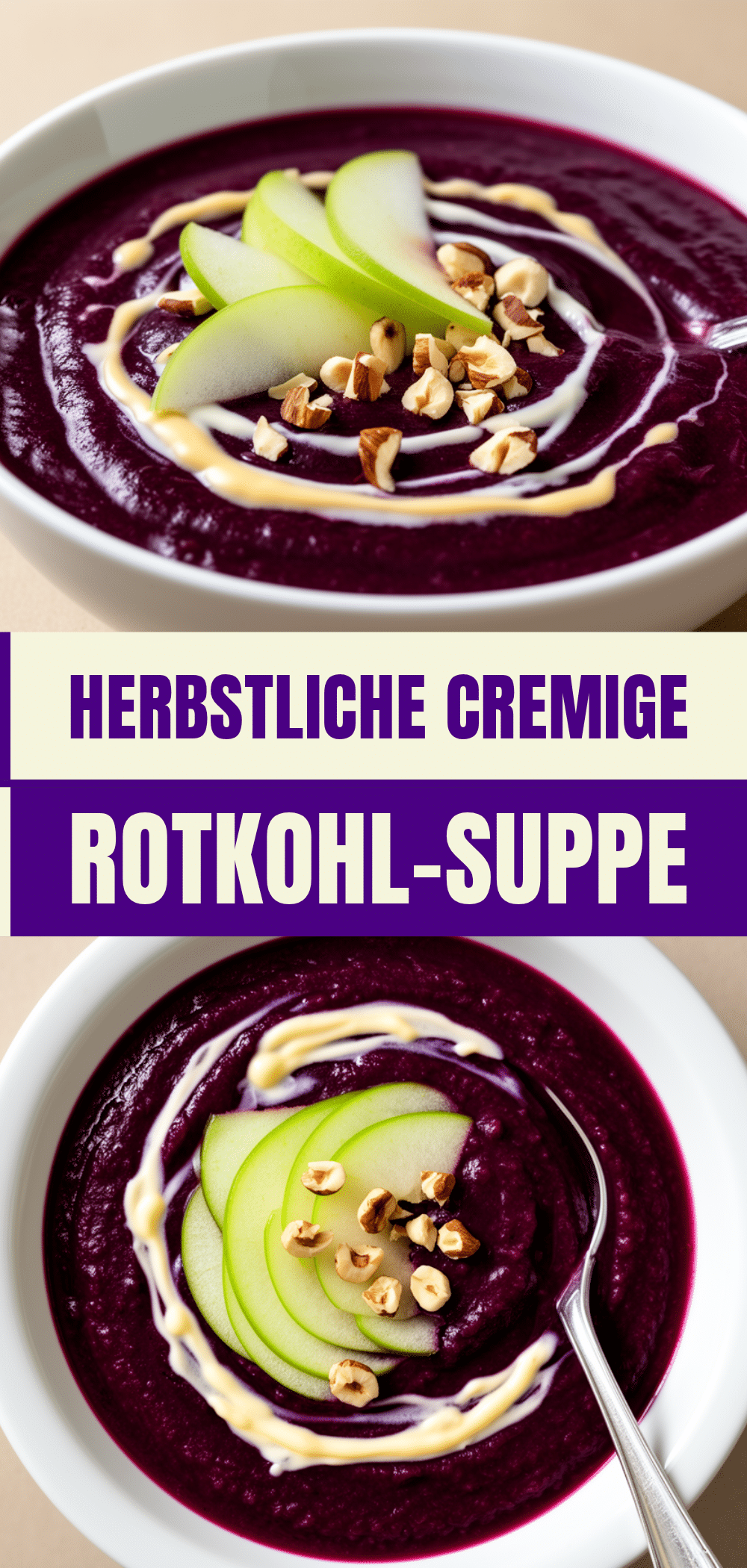 Herbstliche Rotkohl-Suppe: Cremig, Schnell & Gesund 5 herbstliche Rotkohl-Suppe recipe