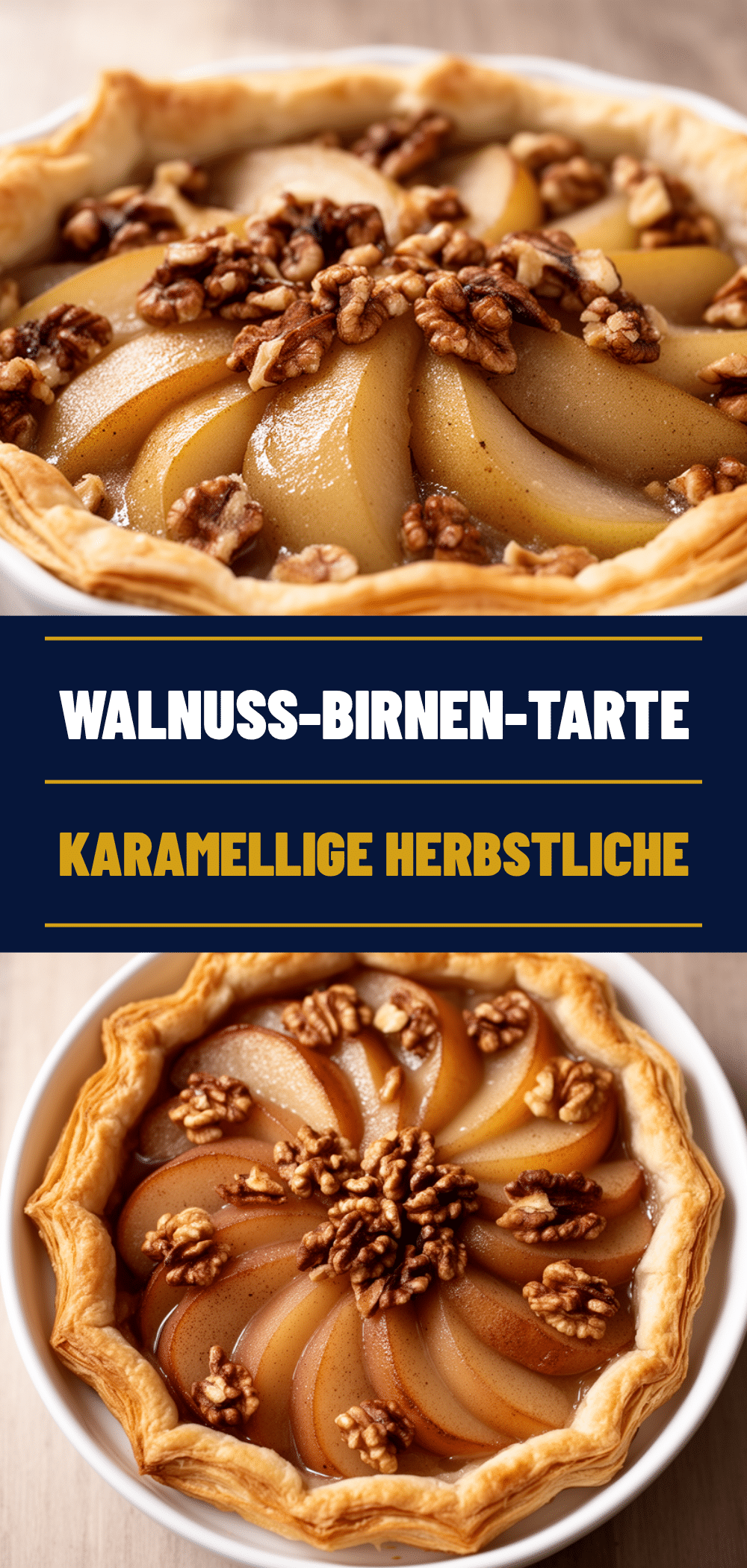 Herbstliche Walnuss-Birnen-Tarte: Das perfekte 15-Minuten-Dessert 5 Herbstliche Walnuss-Birnen-Tarte recipe