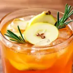 Herbstlicher Quitten-Sirup-Drink - featured image
