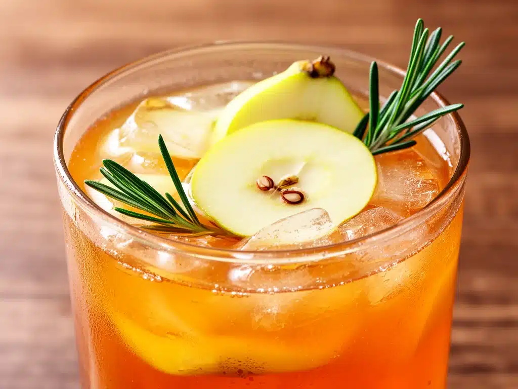 Herbstlicher Quitten-Sirup-Drink - featured image