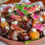Herbstsalat mit Maronen und Feta - featured image