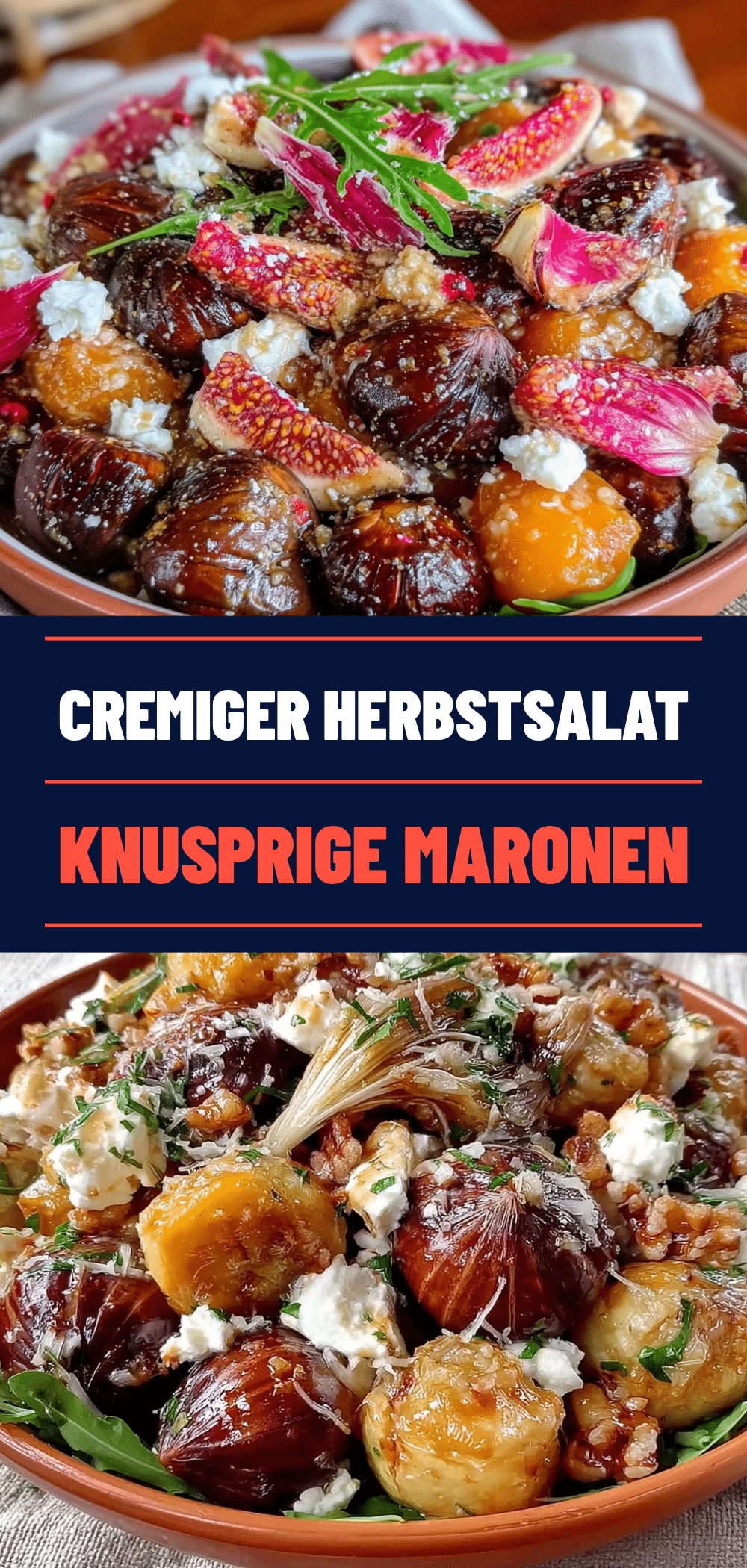 Herbstsalat mit Maronen und Feta: Der perfekte saisonale Salat 5 Herbstsalat mit Maronen und Feta recipe