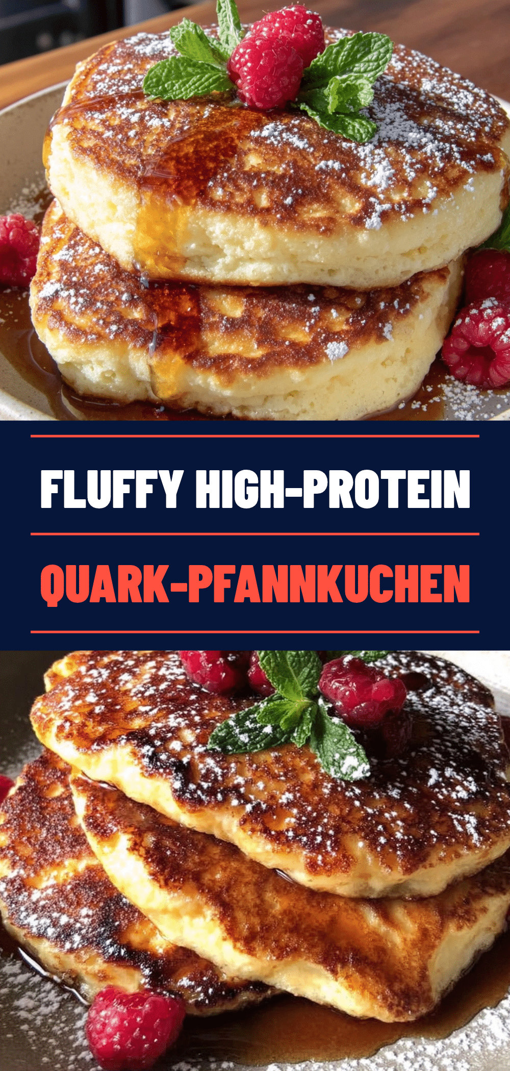 High-Protein Quark-Pfannkuchen in 10 Min: Low Carb Rezept 5 High-Protein Quark-Pfannkuchen recipe