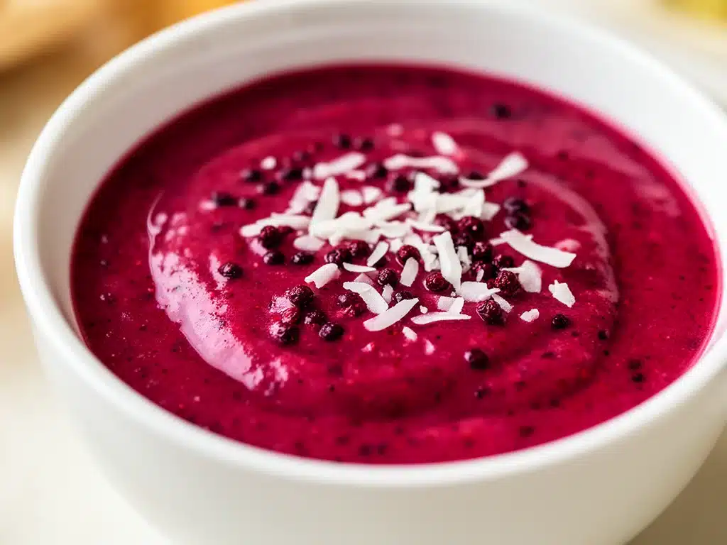 Himbeer-Kokos-Smoothie - featured image