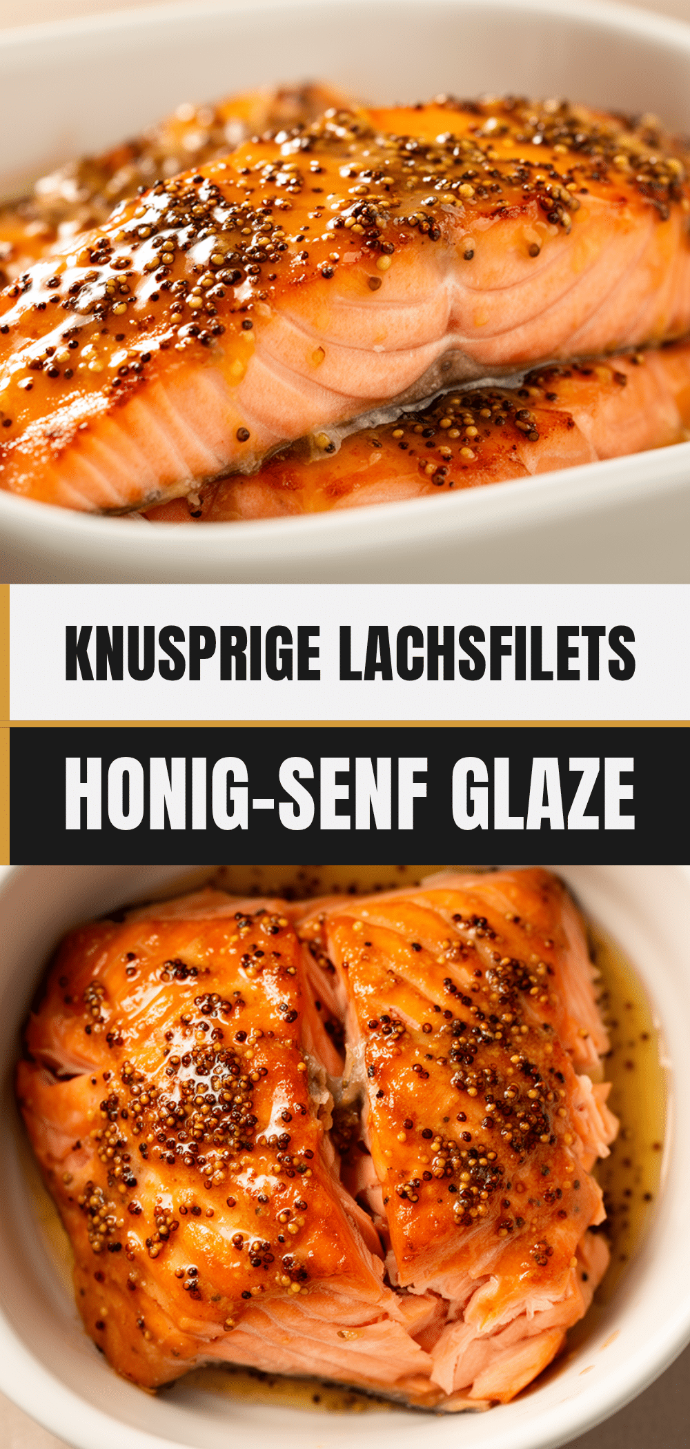 Honig-Senf Lachs: In 15 Min knusprig & einfach 5 Honig-Senf Lachs recipe