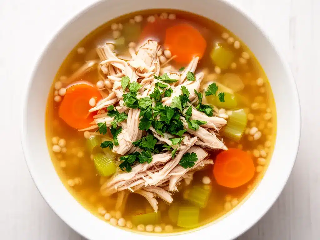 Instant Pot Hühnersuppe: 25 Min. einfach perfekt 4 Instant Pot Hühnersuppe preparation steps