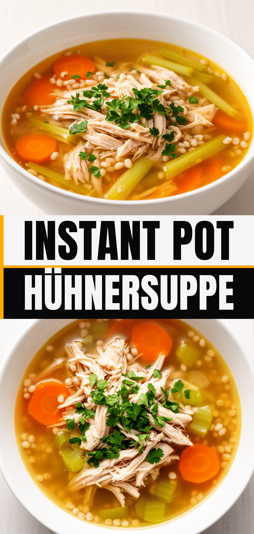 Instant Pot Hühnersuppe: 25 Min. einfach perfekt 5 Instant Pot Hühnersuppe recipe