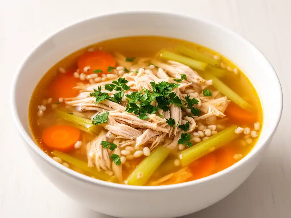 Instant Pot Hühnersuppe - featured image