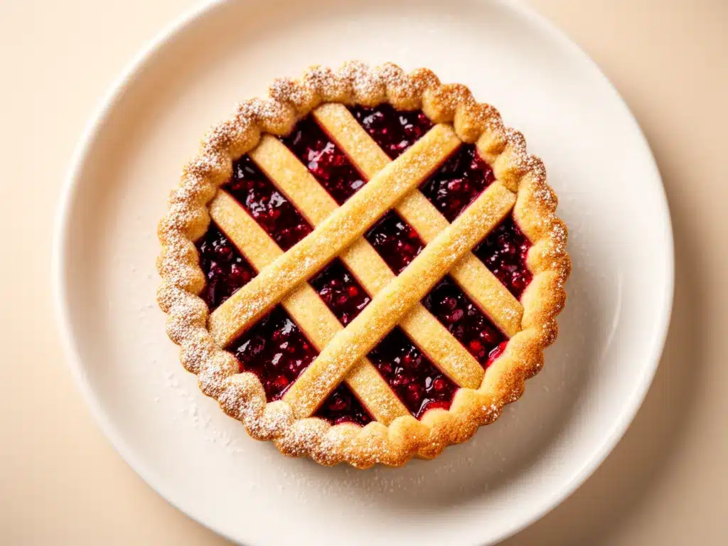 Klassische Linzer Torte: 5-Schritte-Rezept mit Johannisbeergelee 4 Klassische Linzer Torte preparation steps