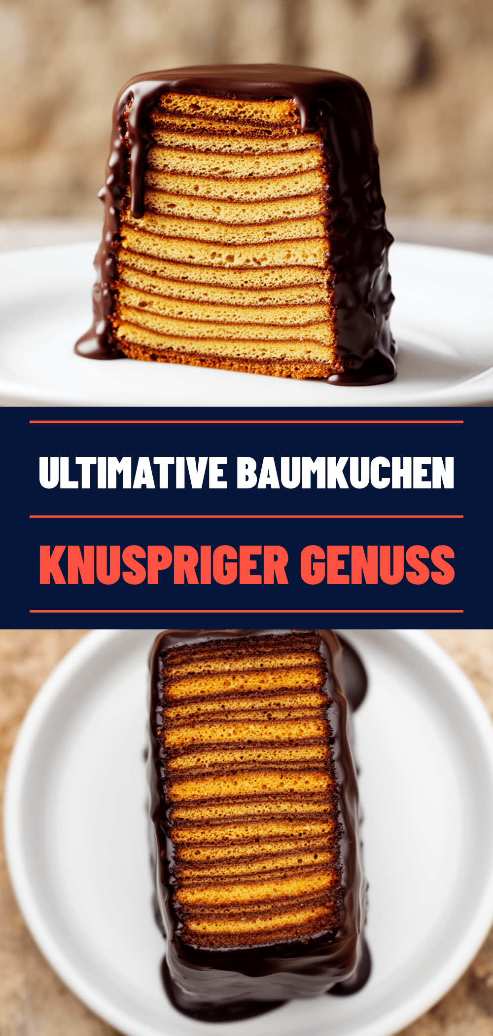 Klassischer Baumkuchen: Das beste Rezept mit Schokoglasur 5 Klassischer Baumkuchen mit Schokoglasur recipe
