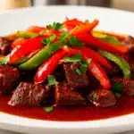 klassisches Gulasch mit Paprika - featured image